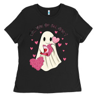 Black will you be my boo Ladies Tee - MaliasSmallBusiness