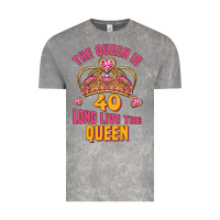 Cloud Rock the queen is 40 long live the queen Vintage Tee - Jasminsmagicworld