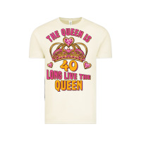 Vintage Arctic the queen is 40 long live the queen Vintage Tee - Jasminsmagicworld