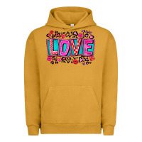 Pigment Peanut Butter Love Valentine Urban Hoodie - CowhideDigitalArt