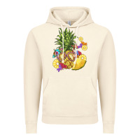 Vintage Artic pineapple enjoying Vintage Hoodie - BarkalooDesign
