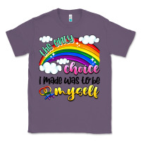 Lavender the only choice i made was to be myself Classic Tee - Artiststas