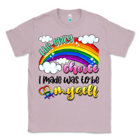 Lilac the only choice i made was to be myself Classic Tee - Artiststas