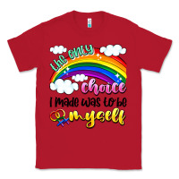 Red the only choice i made was to be myself Classic Tee - Artiststas