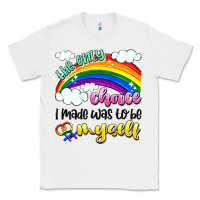 White the only choice i made was to be myself Classic Tee - Artiststas