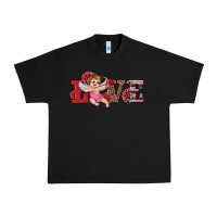 Black valentine's day cupid sunflowers love Urban Heavy Tee - RanaPortraitStore