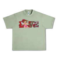 Oil Green valentine's day cupid sunflowers love Urban Heavy Tee - RanaPortraitStore
