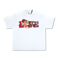 White valentine's day cupid sunflowers love Urban Heavy Tee - RanaPortraitStore
