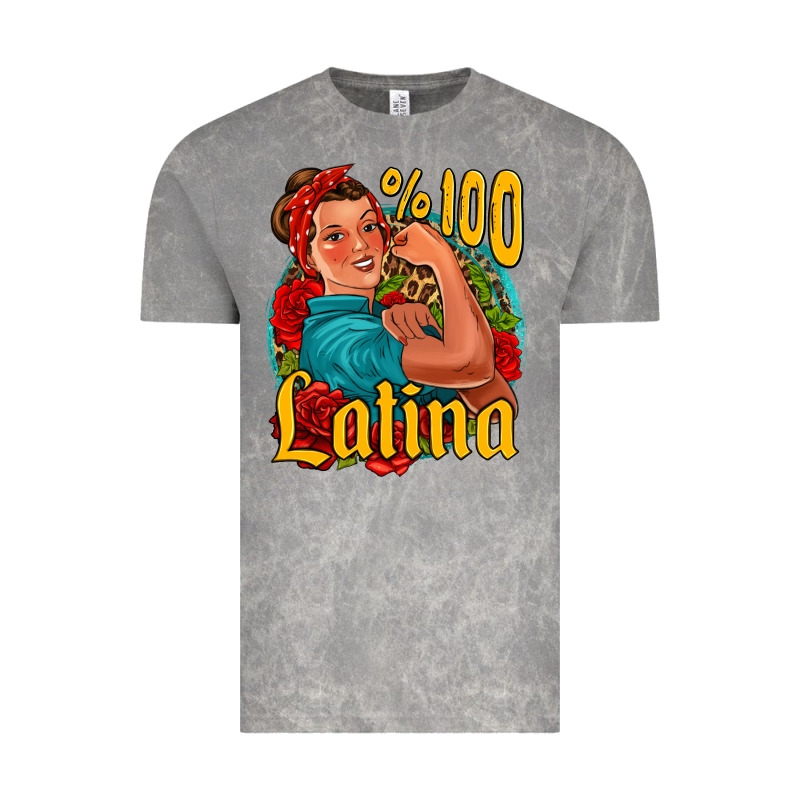 Hundred Percent Latina Strong Woman Vintage Tee by Jasminsmagicworld | Teevron