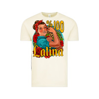 Vintage Arctic hundred percent latina strong woman Vintage Tee - Jasminsmagicworld