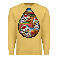 Antique Gold mexican teardrop  2 Premium Sweatshirt - BundleAndBundleShop