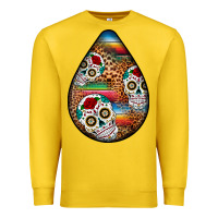 Lemon mexican teardrop  2 Premium Sweatshirt - BundleAndBundleShop