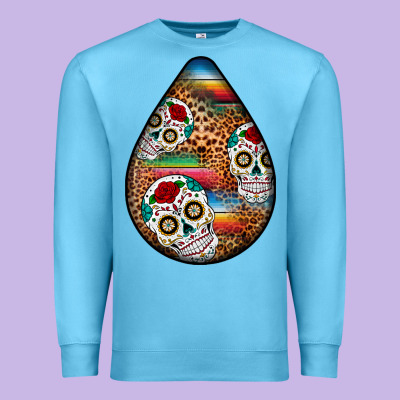 Mexican Teardrop  2 Premium Sweatshirt Designed By Bundleandbundleshop