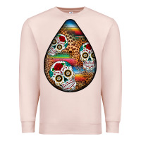 Pale Pink mexican teardrop  2 Premium Sweatshirt - BundleAndBundleShop