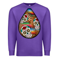 Purple mexican teardrop  2 Premium Sweatshirt - BundleAndBundleShop
