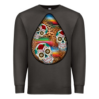 Smoke mexican teardrop  2 Premium Sweatshirt - BundleAndBundleShop