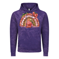 Cloud Purple strawberry rainbow Vintage Hoodie - BarkalooDesign