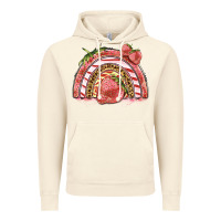 Vintage Artic strawberry rainbow Vintage Hoodie - BarkalooDesign