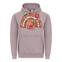 Vintage Zinc strawberry rainbow Vintage Hoodie - BarkalooDesign