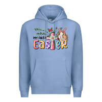 Colony Blue My First Easter Bunny Premium Hoodie - RanaPortraitStore