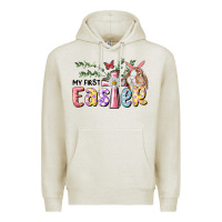 Oatmeal Heather My First Easter Bunny Premium Hoodie - RanaPortraitStore