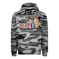 Slate Camo My First Easter Bunny Premium Hoodie - RanaPortraitStore