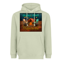 Matcha falling leaves and nights like this mouse pad Heavyweight Hoodie - BundleAndBundleShop