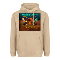 Mushroom falling leaves and nights like this mouse pad Heavyweight Hoodie - BundleAndBundleShop