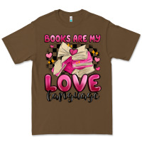 Cacao books are my love language Premium Tee - MaliasSmallBusiness
