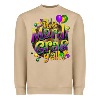 Mushroom its mardi gras yall Heavyweight Sweatshirt - CowGirlArtShop