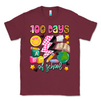 Burgundy 100 days of school Classic Tee - Artiststas