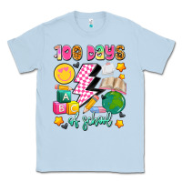 Dusty Blue 100 days of school Classic Tee - Artiststas