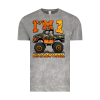 Cloud Rock i'm one this is how i roll monster truck birthday Vintage Tee - Jasminsmagicworld