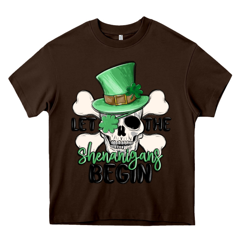 Let The Shenanigans Begin Heavy Core Tee by MaliasSmallBusiness | Teevron