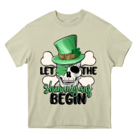 Mossy let the shenanigans begin Heavy Core Tee - MaliasSmallBusiness