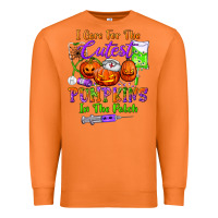 Carrot i care for the cutest pumpkins in the patch Premium Sweatshirt - BundleAndBundleShop