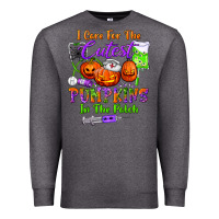 Charcoal Heather i care for the cutest pumpkins in the patch Premium Sweatshirt - BundleAndBundleShop