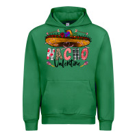 Emerald festive sombrero and nacho art Urban Hoodie - CowhideDigitalArt