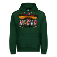 Forest Green festive sombrero and nacho art Urban Hoodie - CowhideDigitalArt