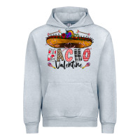 Heather Grey festive sombrero and nacho art Urban Hoodie - CowhideDigitalArt
