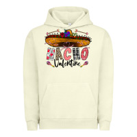 Pigment Pistachio festive sombrero and nacho art Urban Hoodie - CowhideDigitalArt