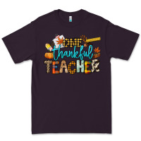 Plum One thankful Teacher Premium Tee - NancyCooperArtShop