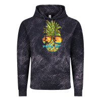 Cloud Black pineapple summer Vintage Hoodie - BarkalooDesign