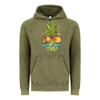 Vintage Olive pineapple summer Vintage Hoodie - BarkalooDesign