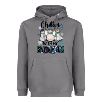 Storm Chillin With My Snowmies Heavyweight Hoodie - FaDigitalArtStudio
