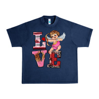 Navy valentine's day cupid love Urban Heavy Tee - RanaPortraitStore