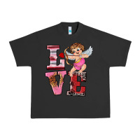 Pigment Black valentine's day cupid love Urban Heavy Tee - RanaPortraitStore