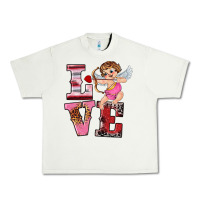 Pistachio valentine's day cupid love Urban Heavy Tee - RanaPortraitStore
