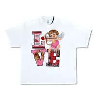 White valentine's day cupid love Urban Heavy Tee - RanaPortraitStore