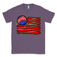 Lavender leopard baseball flag5 Classic Tee - JahusDesignShop